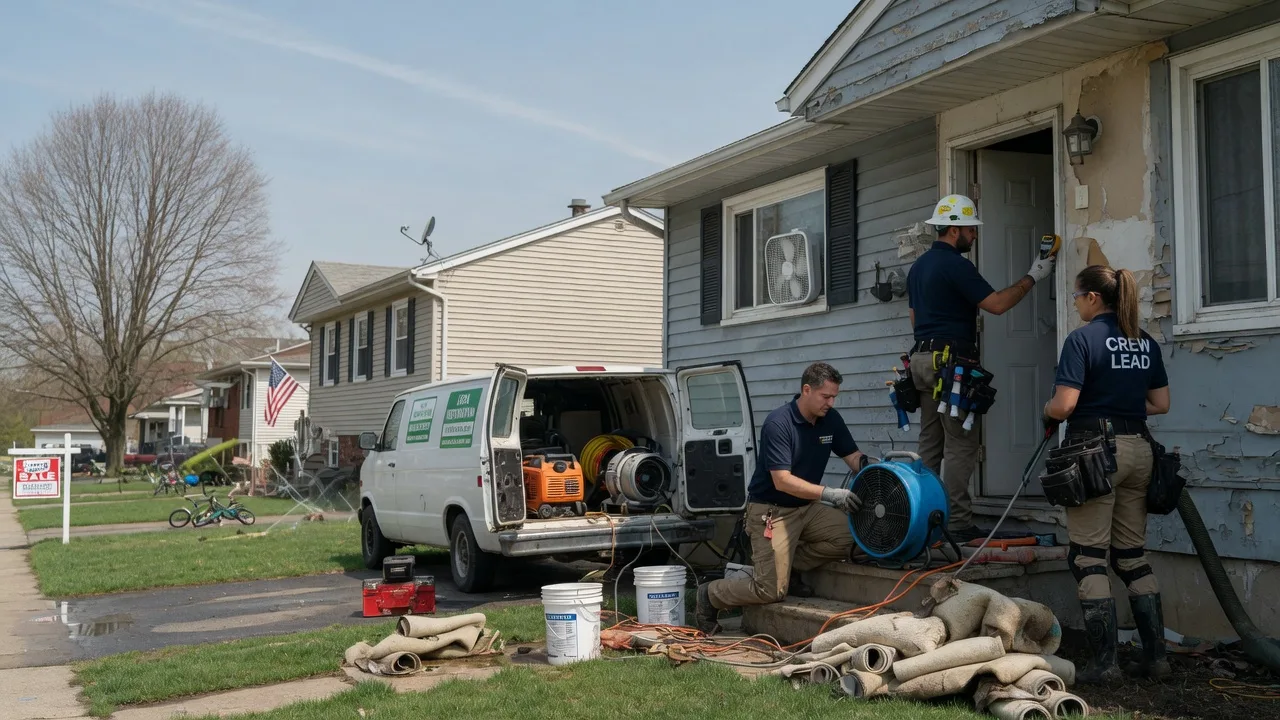 Flood Cleanup in Clyman, WI near me